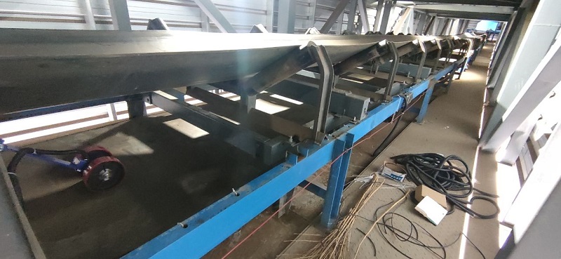 ICS-14A电子皮带秤在造纸污泥处理应用中安装调试完毕，计量精准稳定！